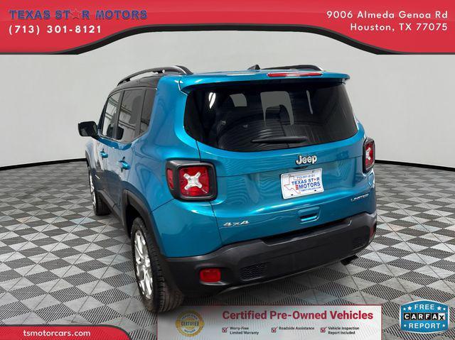 used 2020 Jeep Renegade car, priced at $17,500