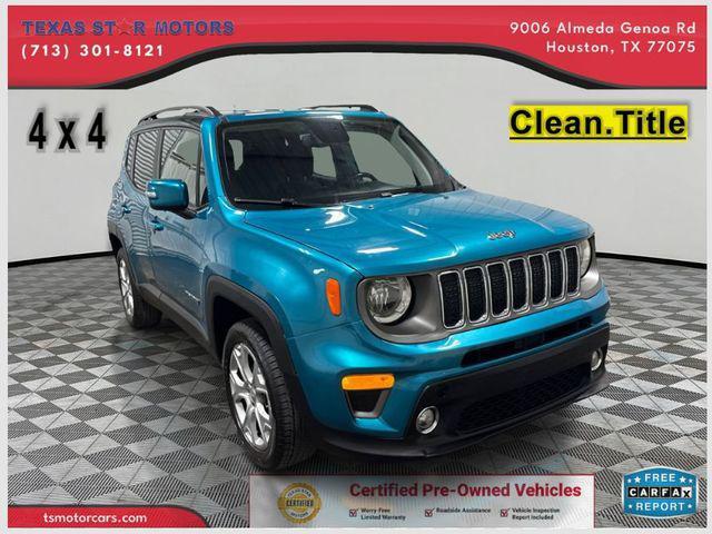 used 2020 Jeep Renegade car, priced at $17,500