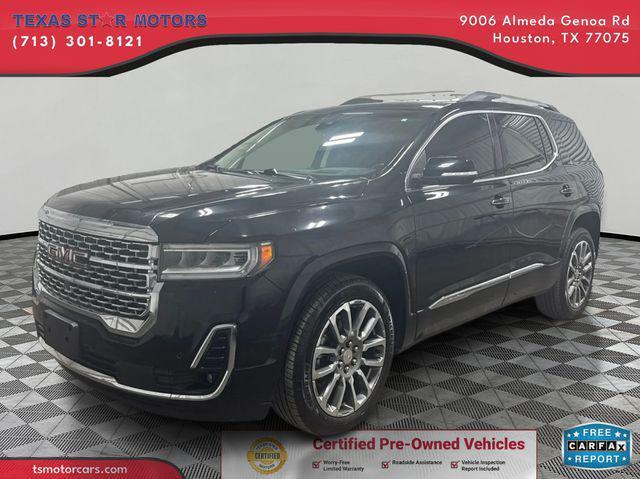 used 2021 GMC Acadia car, priced at $33,000