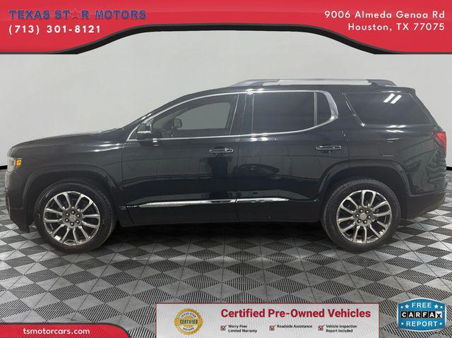 used 2021 GMC Acadia car, priced at $33,000