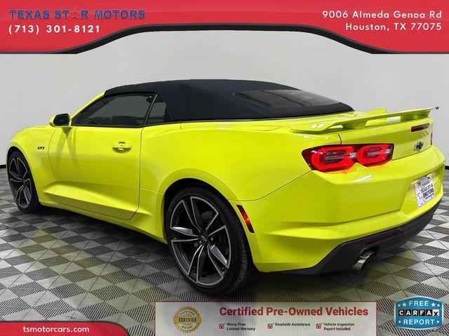 used 2021 Chevrolet Camaro car, priced at $38,000