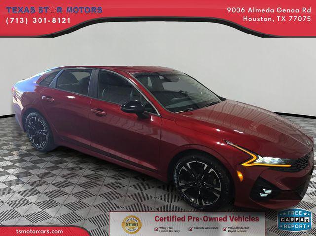 used 2021 Kia K5 car, priced at $20,500