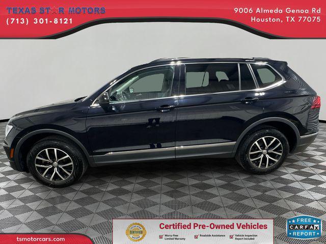 used 2021 Volkswagen Tiguan car, priced at $17,500