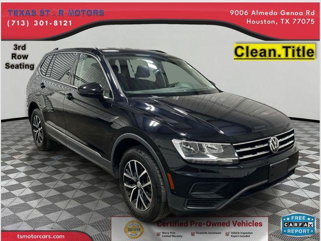 used 2021 Volkswagen Tiguan car, priced at $17,500