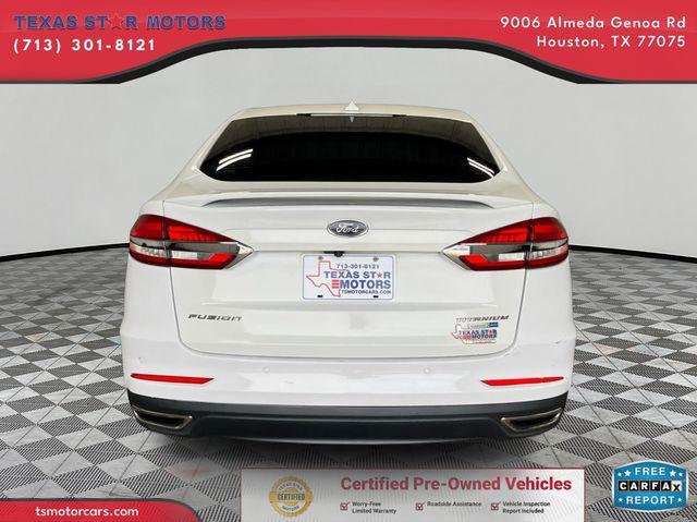 used 2020 Ford Fusion car, priced at $13,500
