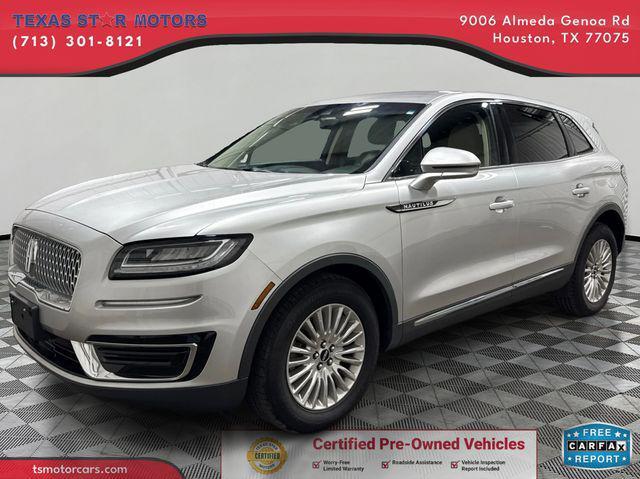 used 2019 Lincoln Nautilus car, priced at $20,000