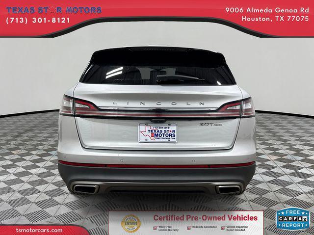 used 2019 Lincoln Nautilus car, priced at $20,000