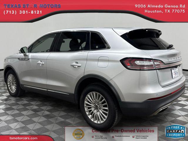 used 2019 Lincoln Nautilus car, priced at $20,000