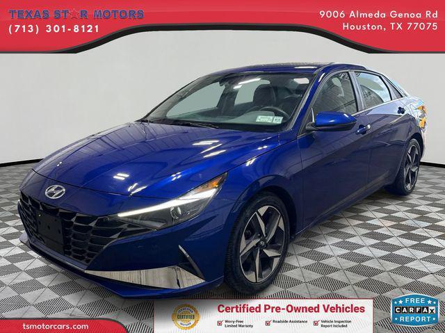 used 2021 Hyundai Elantra car, priced at $17,500