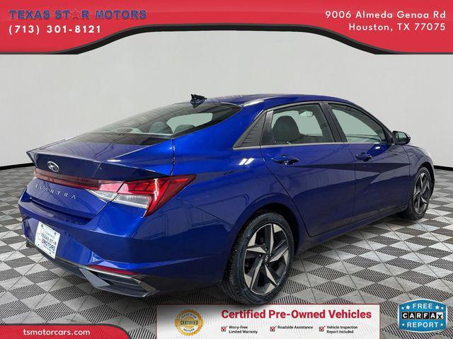 used 2021 Hyundai Elantra car, priced at $17,500