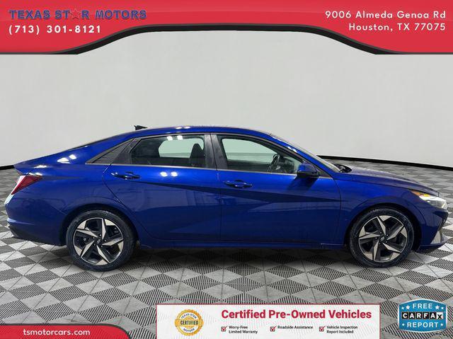 used 2021 Hyundai Elantra car, priced at $17,500