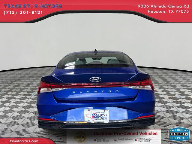 used 2021 Hyundai Elantra car, priced at $17,500