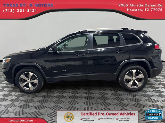used 2019 Jeep Cherokee car, priced at $20,000