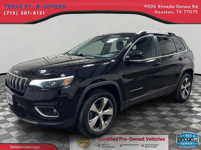 used 2019 Jeep Cherokee car, priced at $20,000
