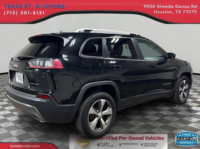 used 2019 Jeep Cherokee car, priced at $20,000