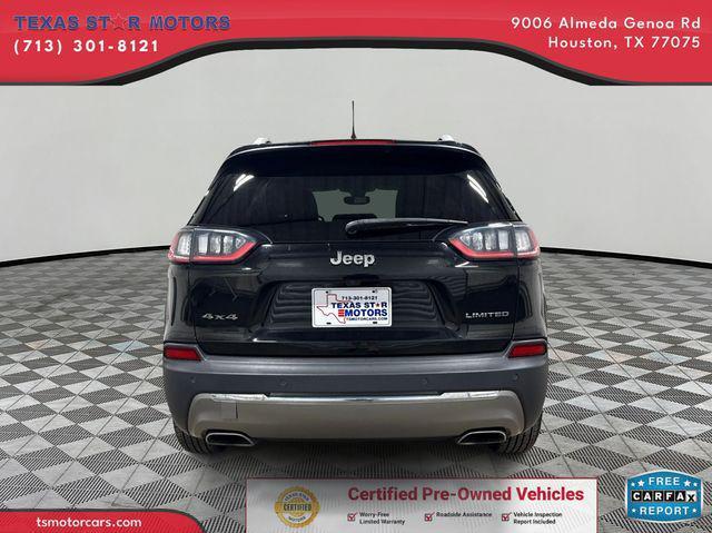 used 2019 Jeep Cherokee car, priced at $20,000