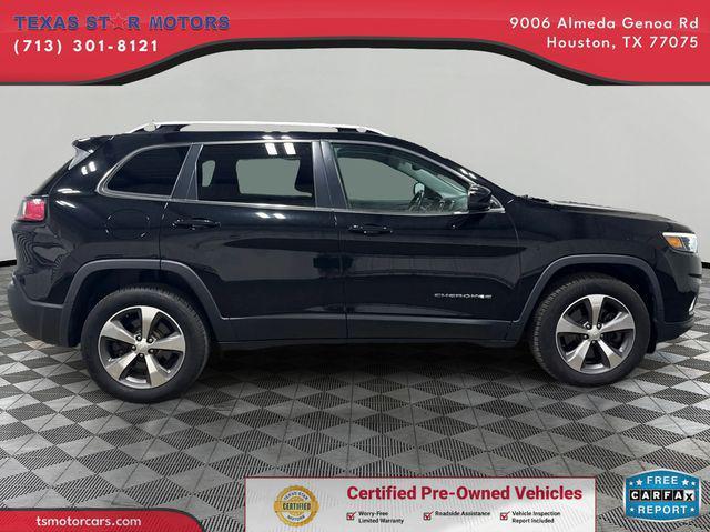used 2019 Jeep Cherokee car, priced at $20,000