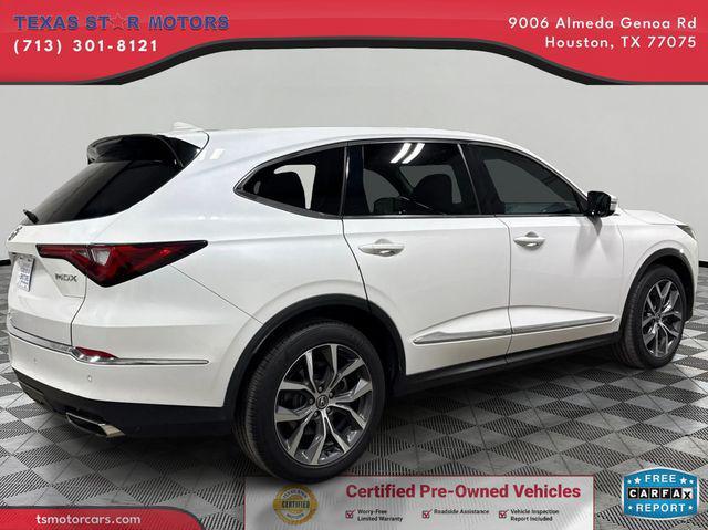used 2022 Acura MDX car, priced at $33,000