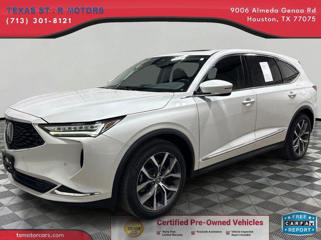 used 2022 Acura MDX car, priced at $33,000