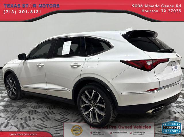 used 2022 Acura MDX car, priced at $33,000