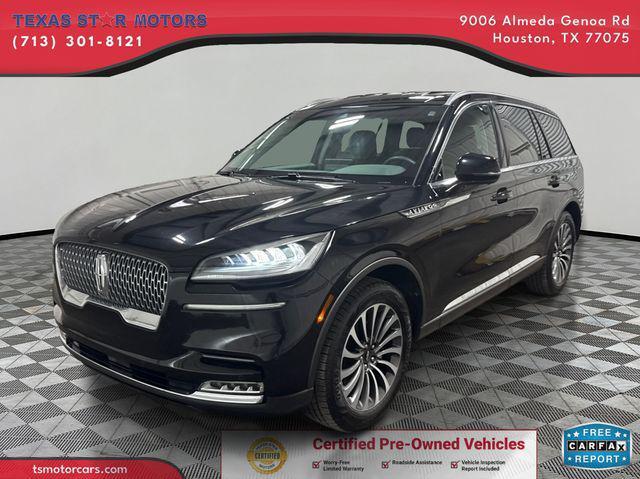 used 2020 Lincoln Aviator car, priced at $32,500