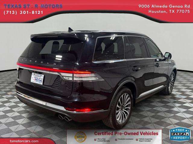 used 2020 Lincoln Aviator car, priced at $32,500