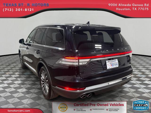 used 2020 Lincoln Aviator car, priced at $32,500