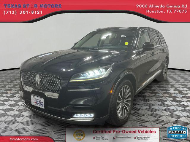 used 2020 Lincoln Aviator car, priced at $33,000