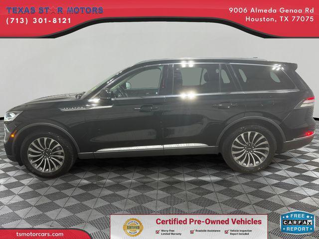 used 2020 Lincoln Aviator car, priced at $33,000