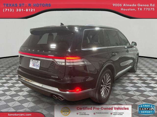 used 2020 Lincoln Aviator car, priced at $33,000