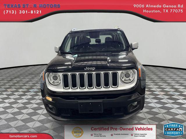 used 2018 Jeep Renegade car, priced at $17,500