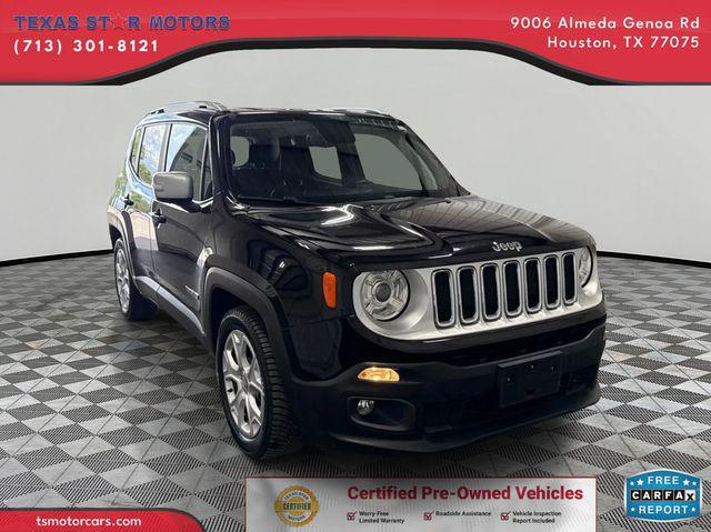 used 2018 Jeep Renegade car, priced at $17,500