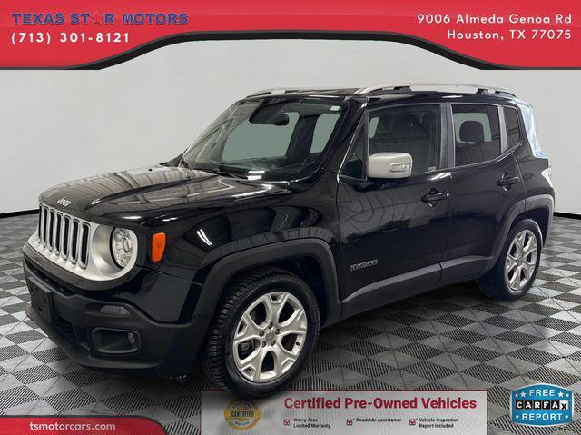 used 2018 Jeep Renegade car, priced at $17,500
