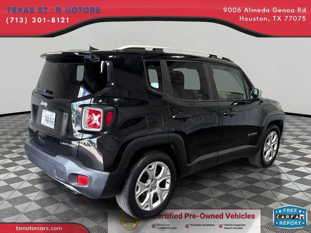 used 2018 Jeep Renegade car, priced at $17,500