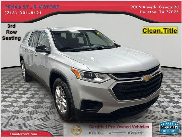 used 2021 Chevrolet Traverse car, priced at $21,500