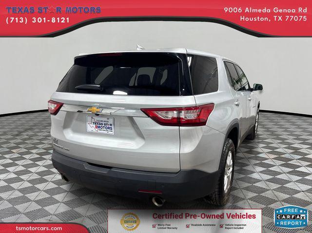 used 2021 Chevrolet Traverse car, priced at $21,500