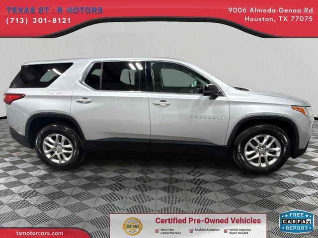 used 2021 Chevrolet Traverse car, priced at $21,500