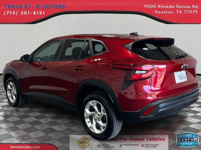 used 2024 Chevrolet Trax car, priced at $20,500