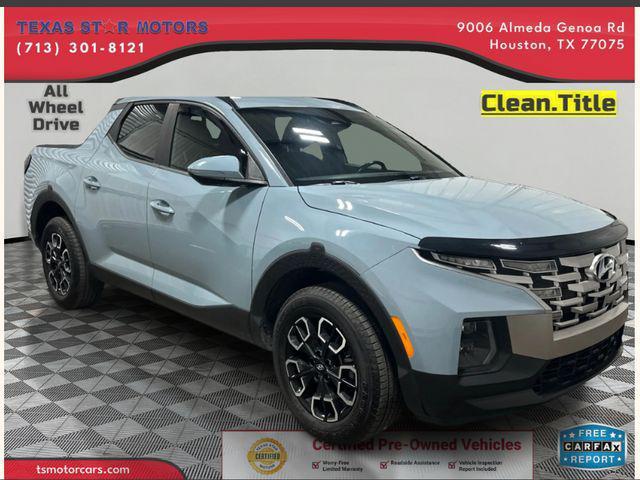 used 2022 Hyundai SANTA CRUZ car, priced at $22,000
