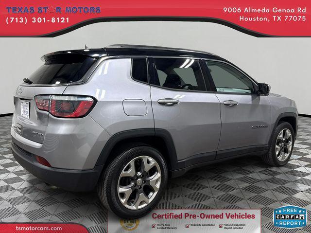 used 2018 Jeep Compass car, priced at $16,000