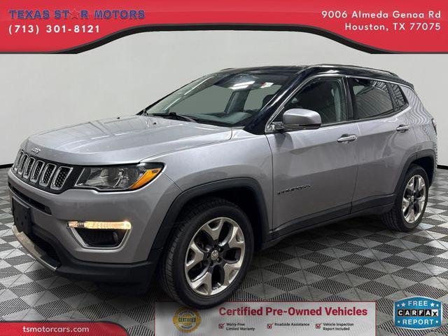 used 2018 Jeep Compass car, priced at $16,000