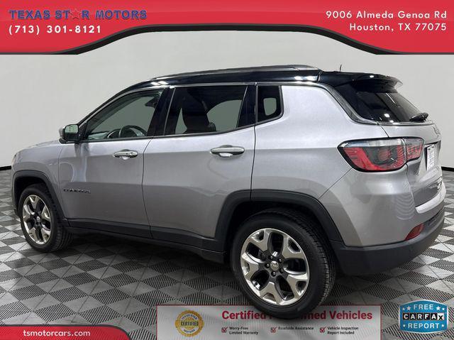 used 2018 Jeep Compass car, priced at $16,000