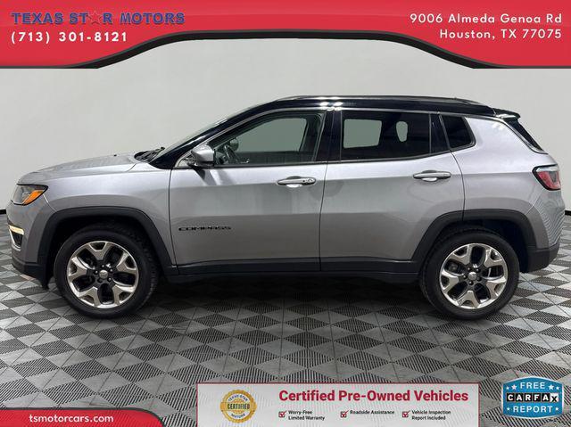 used 2018 Jeep Compass car, priced at $16,000