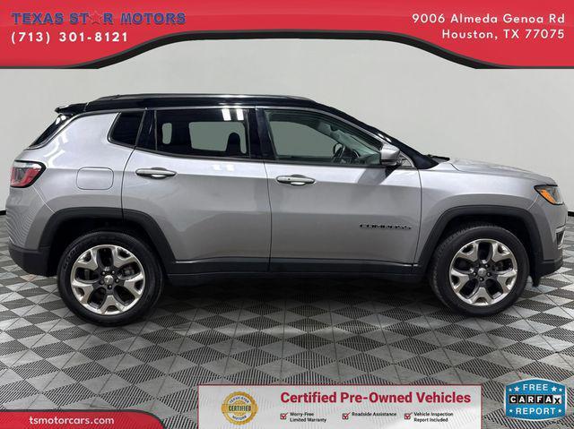used 2018 Jeep Compass car, priced at $16,000