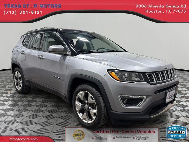 used 2018 Jeep Compass car, priced at $16,000