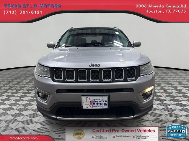 used 2018 Jeep Compass car, priced at $16,000