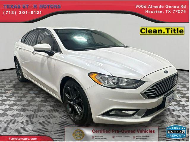 used 2018 Ford Fusion car, priced at $11,800