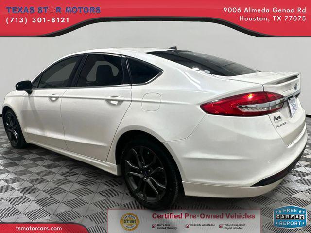 used 2018 Ford Fusion car, priced at $11,800
