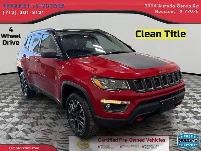 used 2019 Jeep Compass car, priced at $20,000