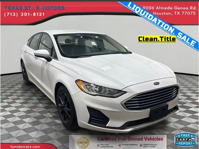 used 2020 Ford Fusion car, priced at $13,500